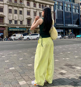 Velvet puffy pants - VELVET PANTS