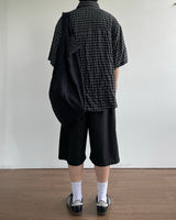 Temple Linen Bermuda Pants