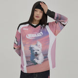 Maltese GOOREUM Mesh Jersey Long Sleeve T-shirt