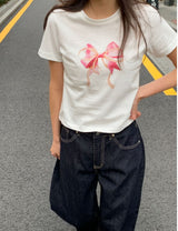 Need Ribbon Short-Sleeved T-Shirt