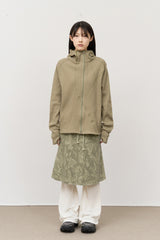 (W) Muse Camo Washed Skirt