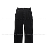 Ponin Slit Capri Pants