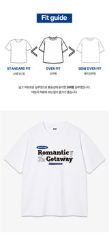 ロマンティックゲートウェイオーバーフィットTシャツ (4color)