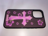 gal cross brown glass case