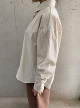 Rune River Cotton Striped Shirt