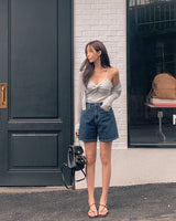Tubet denim short pants