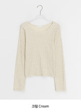 Chiro Layered Dot Long Sleeve Tee