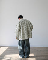 AC EMBOSSED CHECKERED SHIRT