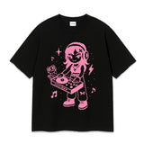 PIXEL DJ KID OVER FIT T-SHIRT (3color)