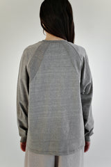 Raglan pigment long sleeve, Grey