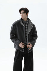 Double Sided Wool Coat Jacket