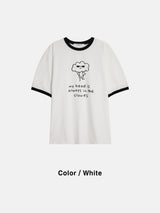 Cloud Ringer Loose Fit Short Sleeve 2COLOR