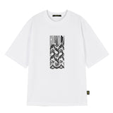 ホーリーレース オーバーフィット 半袖Tシャツ_WHITE