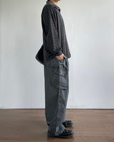 Wash Stripe Pique T-shirt