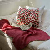 Reversible cotton Summer Blanket - S size