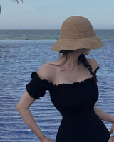 Moody Ribbon Lapia Hat