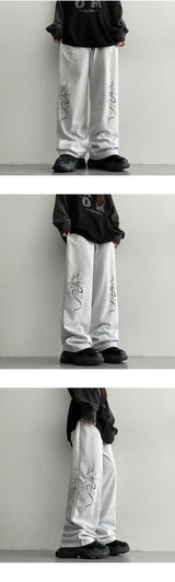 Dulton Star Wide Banding Pants (3 colors)