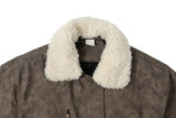 Zelda Vintage Leather Fur Mustang Jumper