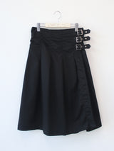 ファンシーバックルラップスカート