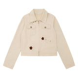 Star Distressed Cotton Jacket