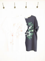 クレヨンフルーツTシャツ (アップルネイビー)