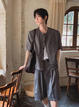 Theo Bermuda Half Slacks