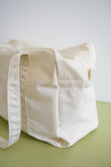 standard duffle bag (cream yellow)