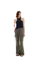 BREEZE BOOTSCUT PANTS / KHAKI