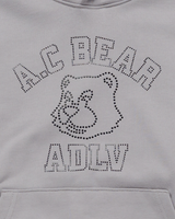 26SS CUBIC AC BEAR HOODIE