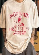 Montauk Lighthouse Short Sleeve 4COLOR