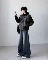 Barrier Hook Leather Jacket