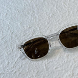 Sheer Geometric Sunglasses
