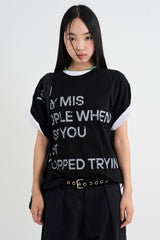 Only Print Crop T-shirt