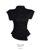 Sena Draped Top (3color)