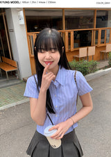 クラシックプリーツドピンタックミニスカート