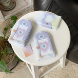 plumpily heart collect book / pastel purple 
