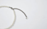 BEADED TIE NECKLACE (STRIPE)