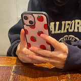 [MADE] strawberry epoxy bumper case