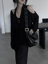 two-eyelet スクエアショルダーバッグ