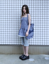 リボン エコバッグ(NAVY)