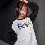 BUILD BETTER RAGLAN LONG SLEEVE-BLACK