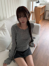 Mining Bustier Layered Knit