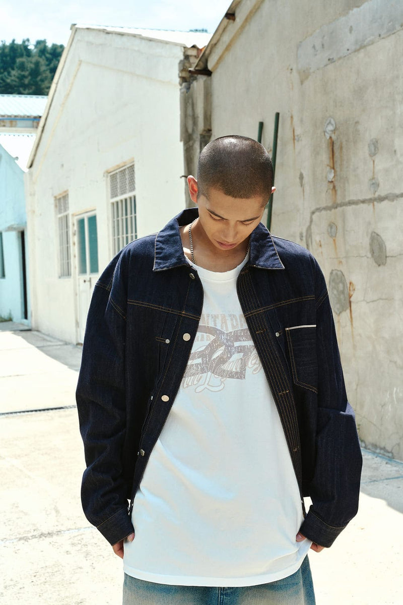 Bolton Selby One-Pocket Denim Jacket