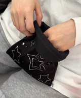 catch star pouch - black