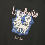 LOWKEY BOOK CLUB GRAPHIC SWEATSHIRT [CHARCOAL]