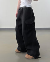 Neo Bonded Cargo Belt Sweat Pants