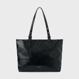 Glossy Buckle Bag (Black)