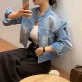 [BELLIDE MADE] バンドカラーデニムジャケット
