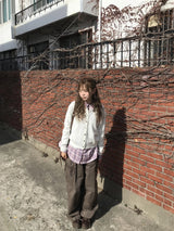 woorong round cardigan