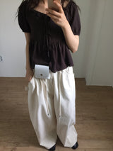 Daily Cotton Balloon Pants (4color)
